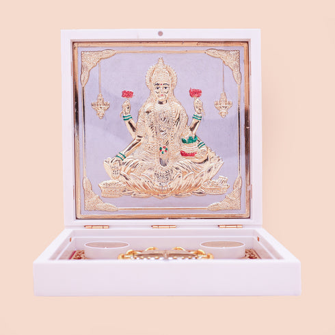 Lakshmi Mata Premium Pooja Gift Box/Pooja Peti